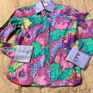 Floral Multicolor Women's Blouse